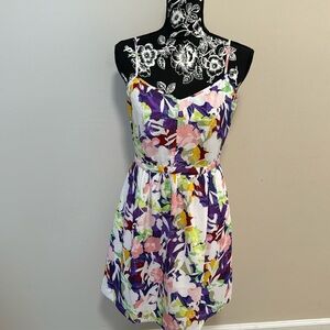 J Crew Factory floral dress
